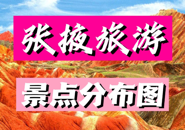 张掖旅游分布图