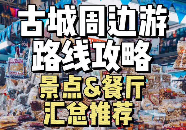 清迈古城周边游玩地图