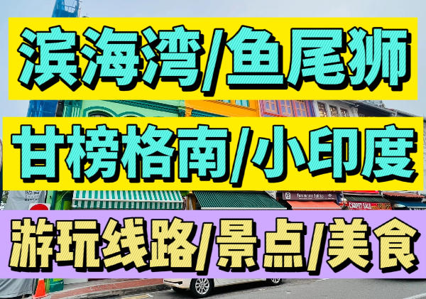 【1日游】鱼尾狮/滨海湾/甘榜格南/小印度