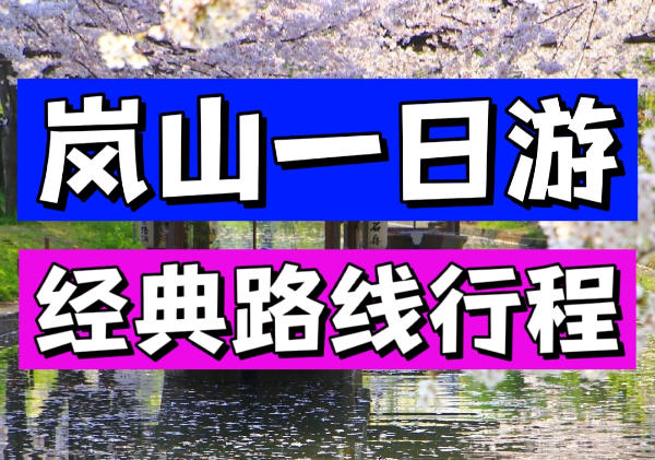 岚山一日游|岚山小火车|天宫寺|渡月桥|金阁寺……
