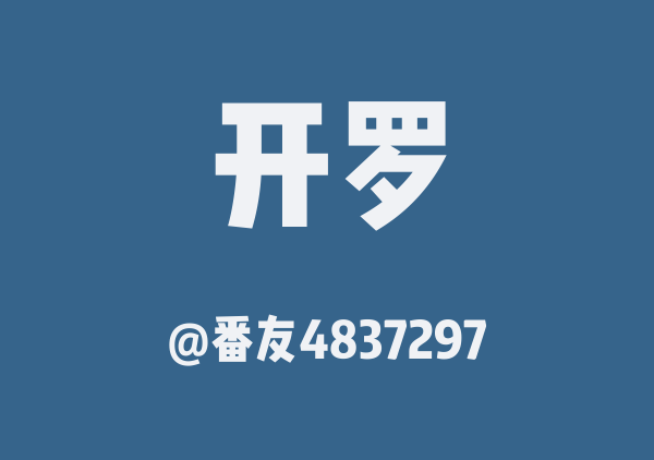 番友4837297的开罗地图
