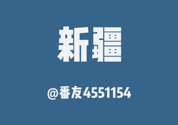 番友4551154的新疆地图