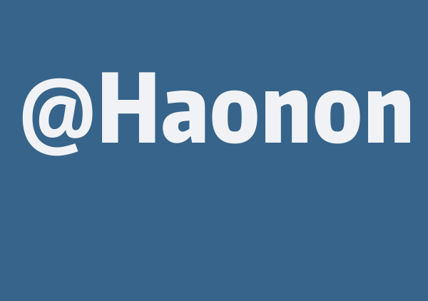 Haonon的7月游